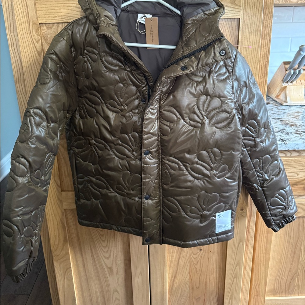 Wasted Collective Coat Olive Green